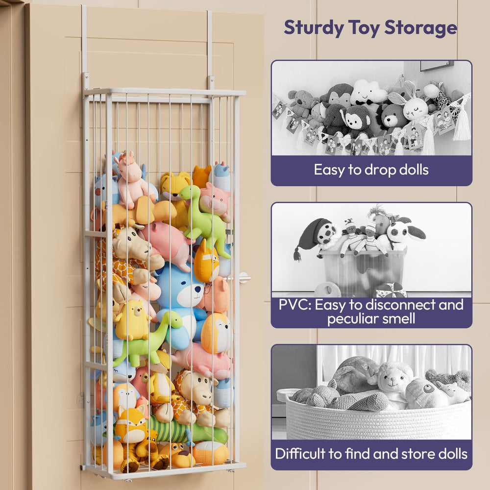 SWTYMIKI nursery room styling with neatly organized plush collection on display.