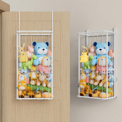 SWTYMIKI large stuffed animal storage over door setup keeps toys organized and accessible