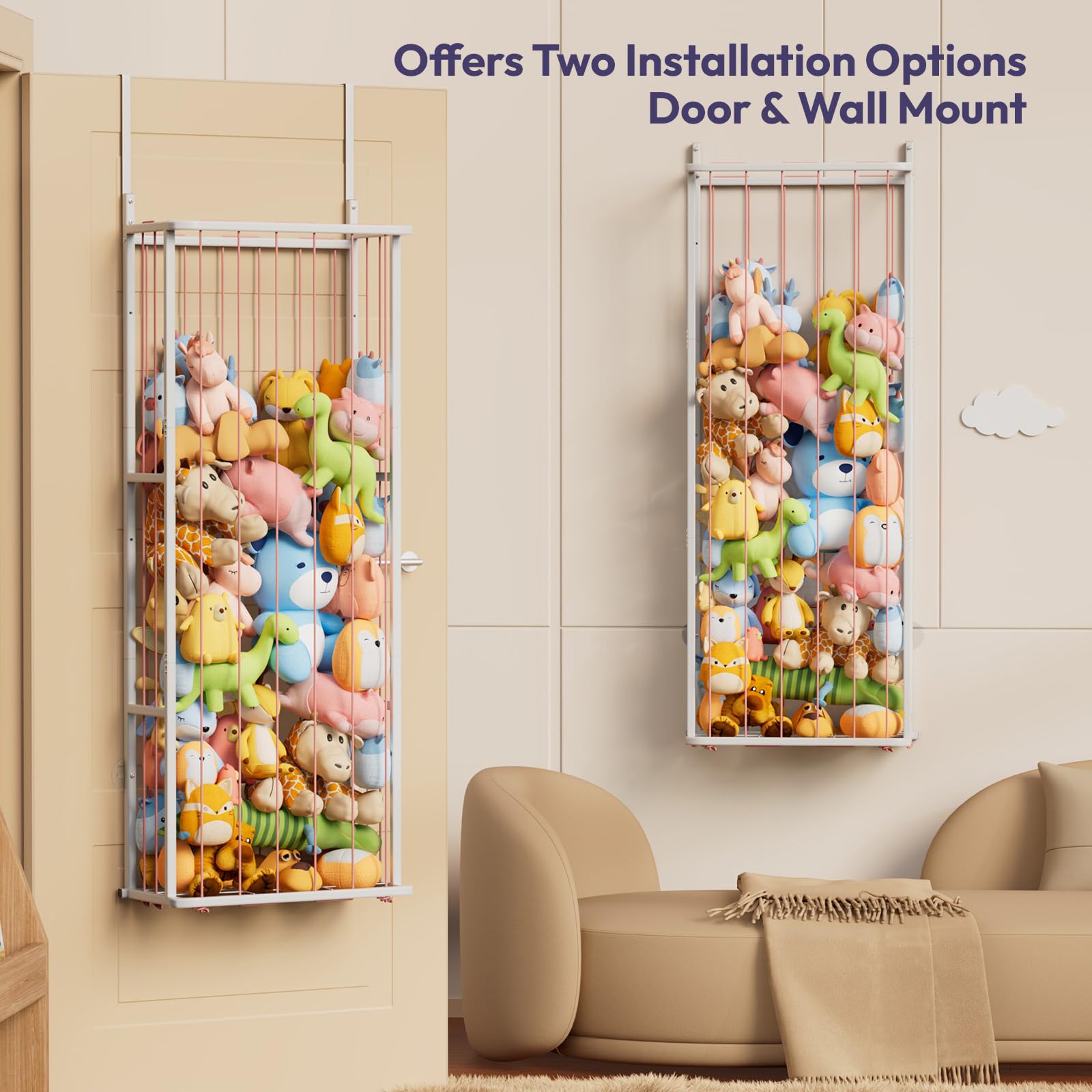 SWTYMIKI over-door installation is easy for renters.
