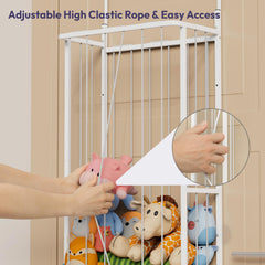 SWTYMIKI over-door mount full assembly demonstrates tool-free setup