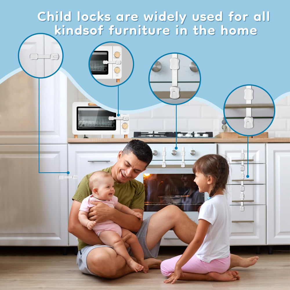 Syican multipurpose-use demonstrates drawers fridges and cabinets secured