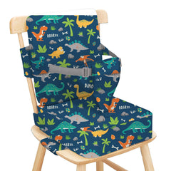 Sylynvia booster seat with backrest provides stable dining support for toddlers