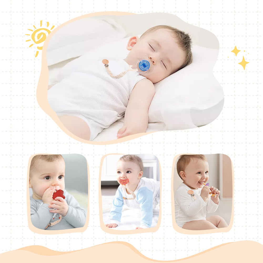 Symbolife pacifier clip as a thoughtful baby shower or birthday gift.