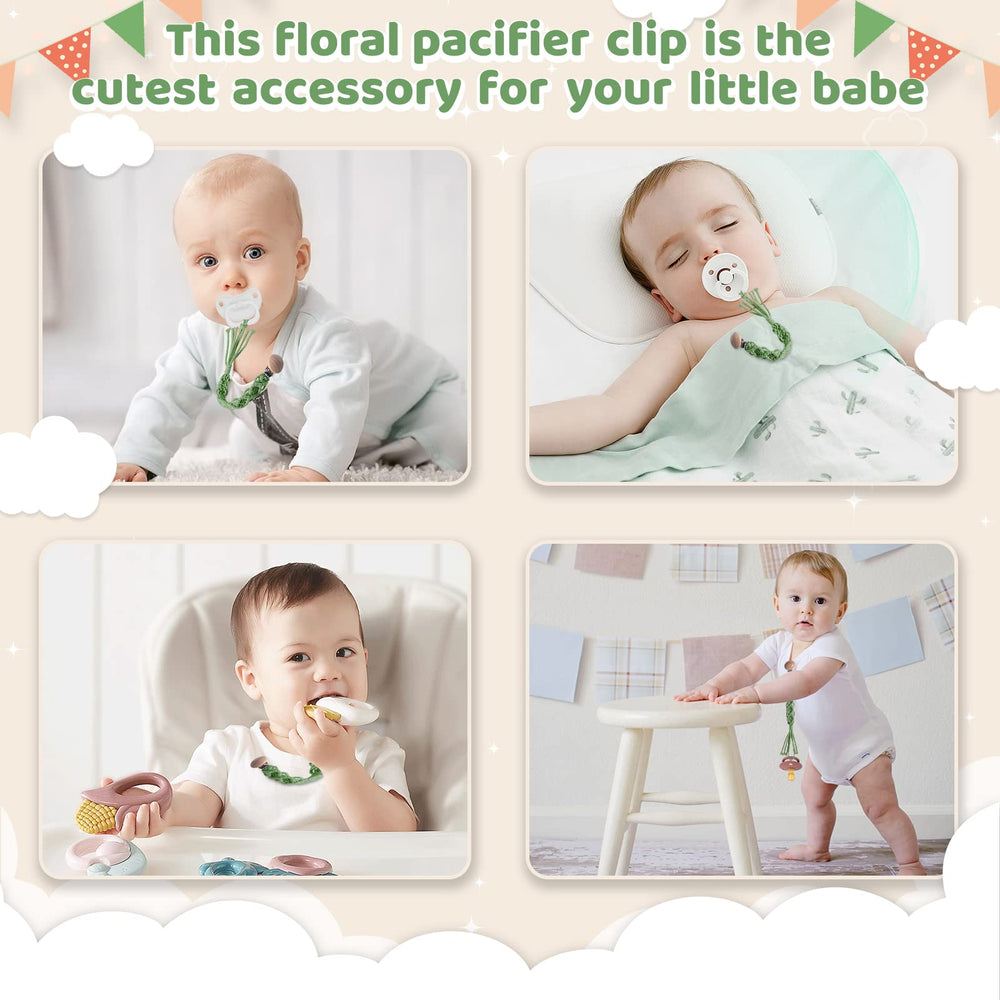 Symbolife wooden clips add natural style and sturdy grip.