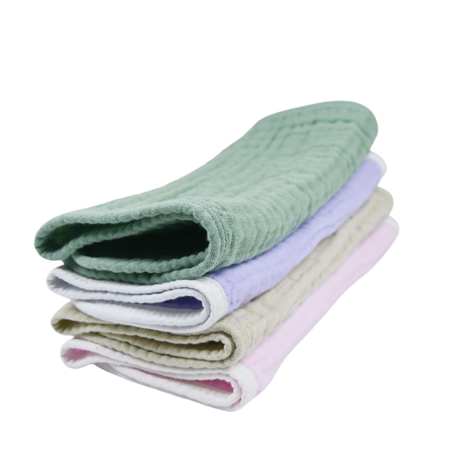 Synrroe 100% cotton muslin feels breathable and soft.