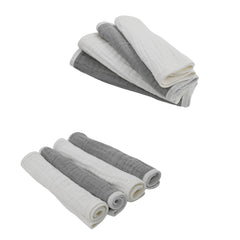 Close-up of Synrroe muslin fabric highlighting soft texture for baby comfort.