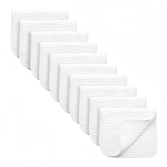 Synrroe Large Burp Cloths with six-layer muslin for soft comfort and quick absorption.