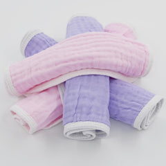 Synrroe muslin burp cloths six-layer soft fabric
