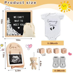SytuHete baby onesie Coming Soon soft cotton for newborn comfort