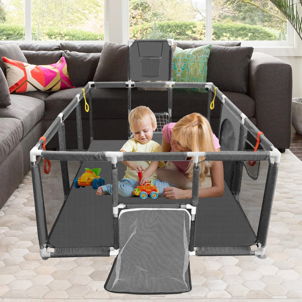 SZBOB easy assembly and washable fabric simplify setup and cleanups.