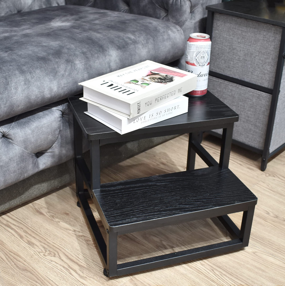 SZLHANJZ textured, anti-slip steps reduce slips during use.
