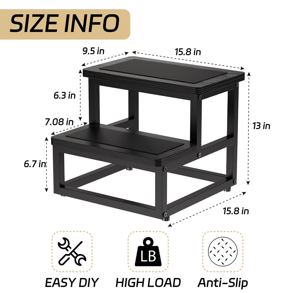 SZLHANJZ round-corner step stool highlighting edge-safe design for families.
