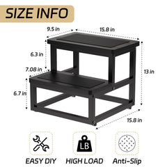 SZLHANJZ round-corner step stool highlighting edge-safe design for families.
