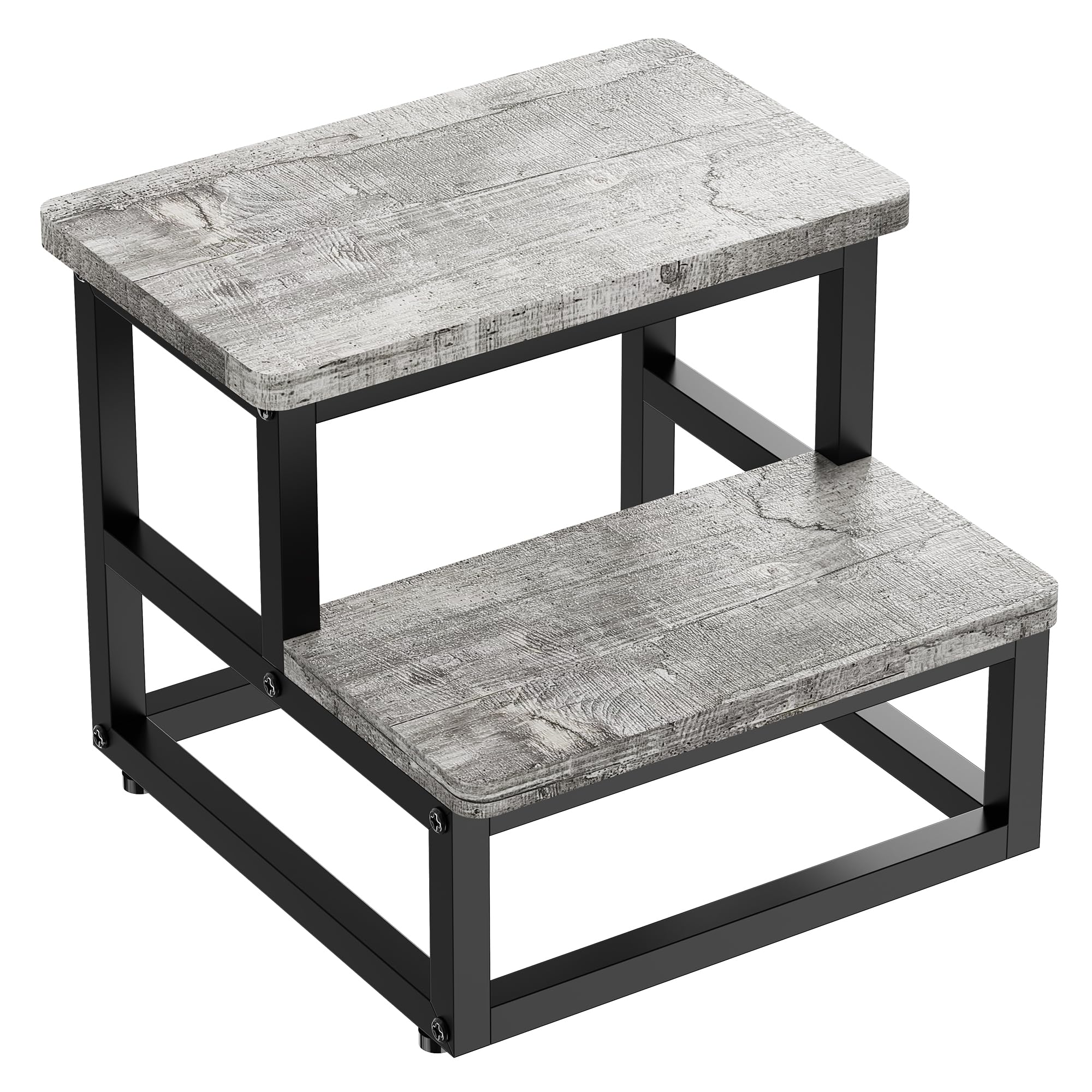SZLHANJZ stool with rounded corners prevents accidental bumps.