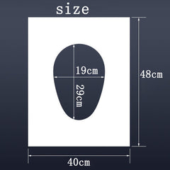 SZLYTYUN waterproof toilet seat covers prevent slips on shared restrooms