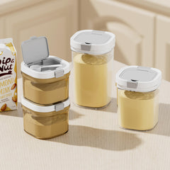 SZRUNZHU formula container to go compact portable design fits in bags for daily use
