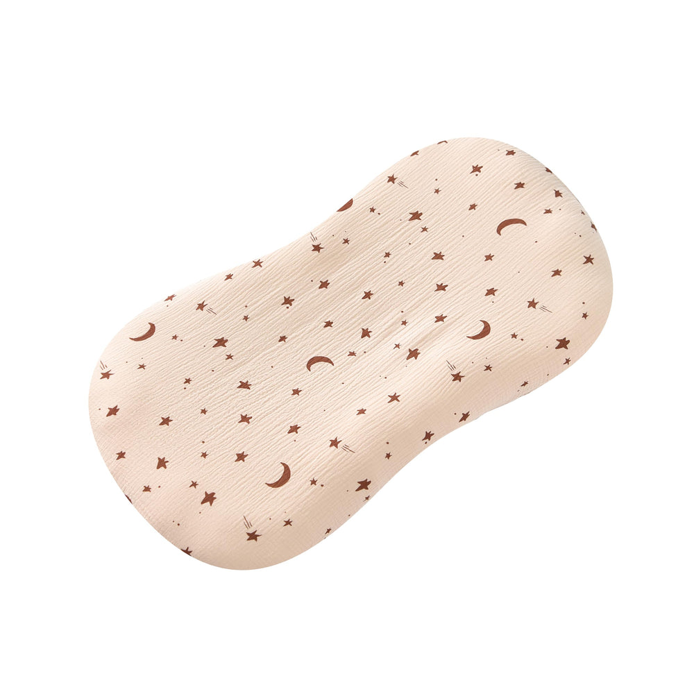 Tado Muslin cover closeup shows organic cotton texture and softness.
