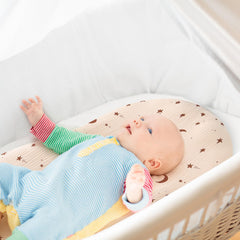 Tado Muslin cover gray stars suits daily use and quick changes.