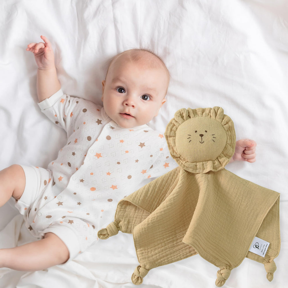TADO MUSLIN Baby Lovey 12-5inch size fits tiny hands.