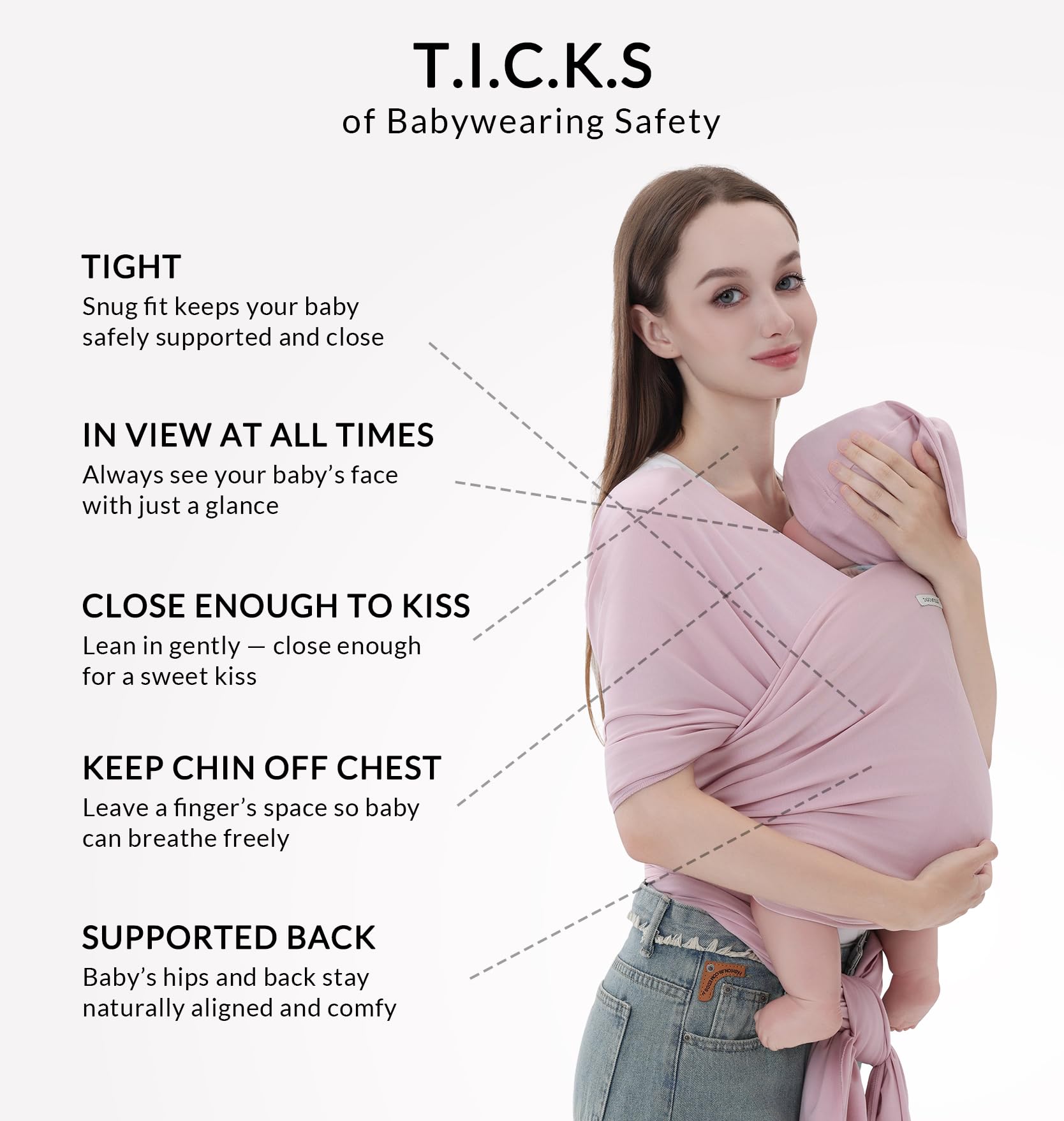 TADO MUSLIN all-season wrap delivers breathable comfort with moisture-wick performance.