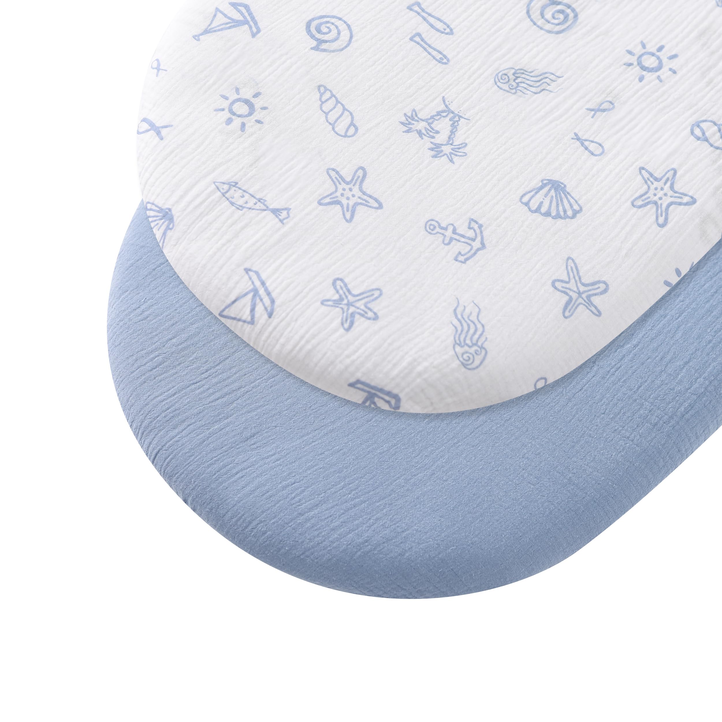 TADO MUSLIN machine-washable sheets dry quickly for busy parents.