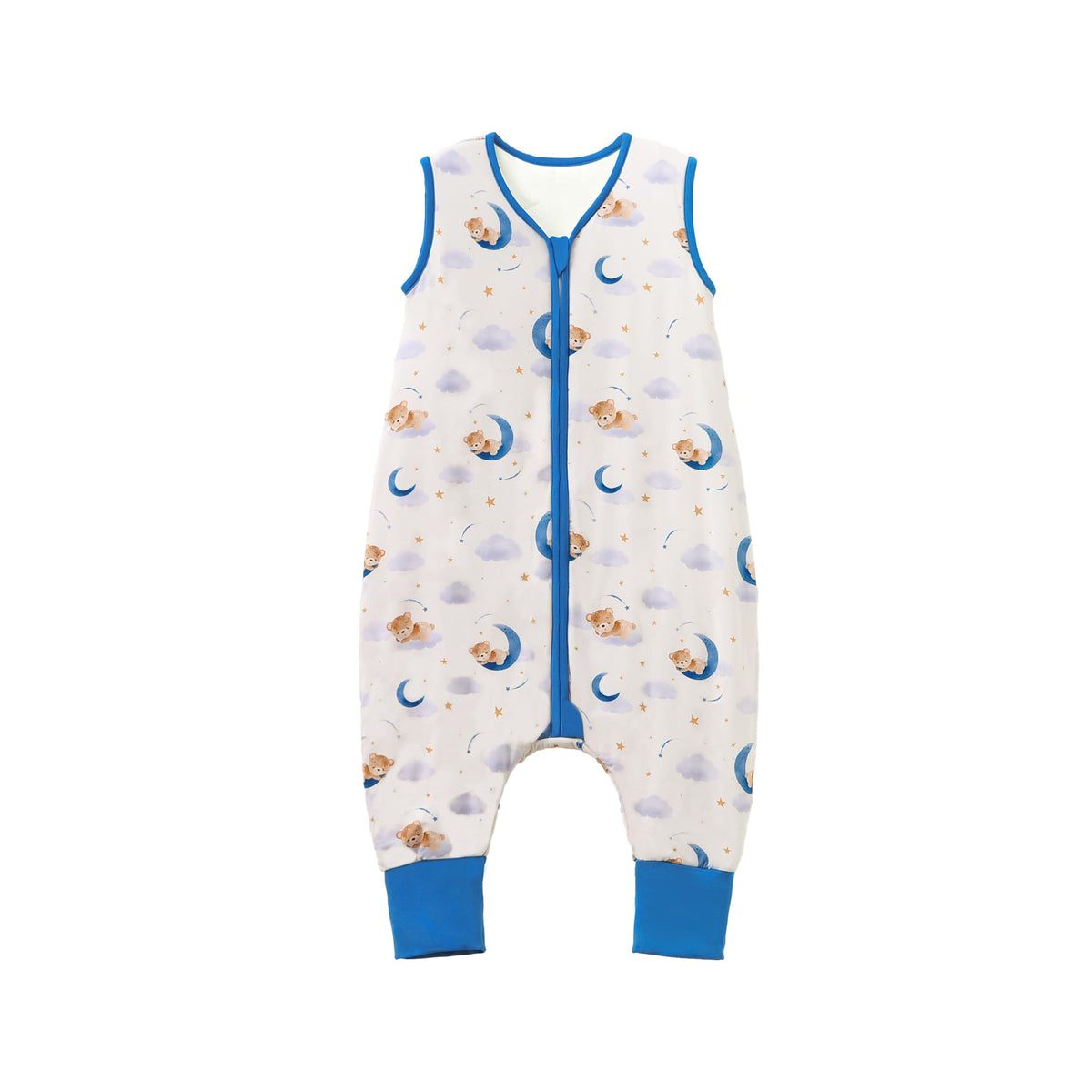 TADO MUSLIN bear sleep sack legs showcases warm coverage for busy toddlers