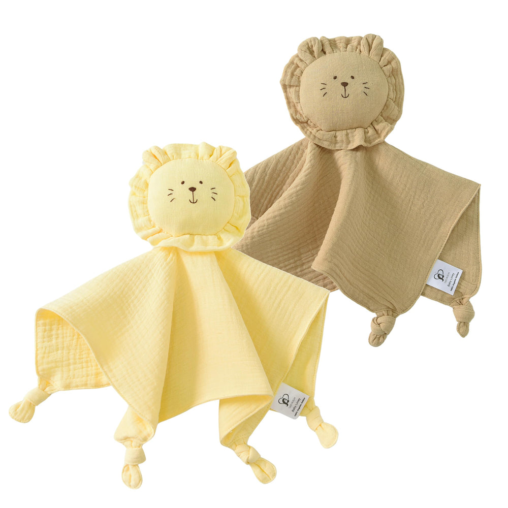 TADO MUSLIN Bunny Lovey head provides soft, secure cuddles for infants.