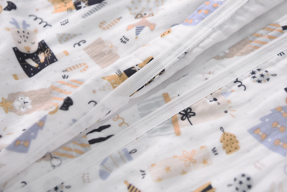 OEKO-TEX certified fabric from TADO MUSLIN close-up interior detail