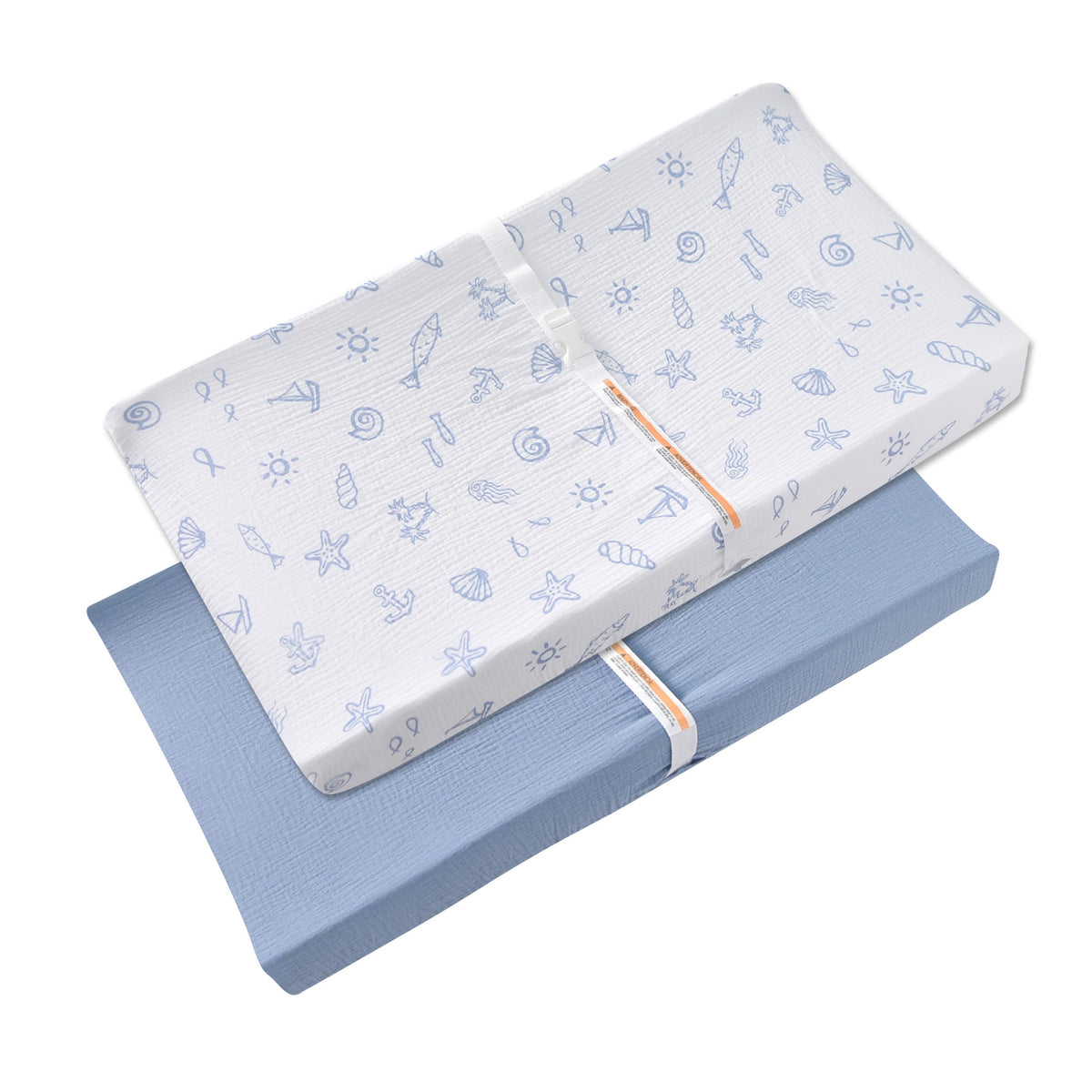TADO MUSLIN changing pad cover ultra-soft fabric against baby skin