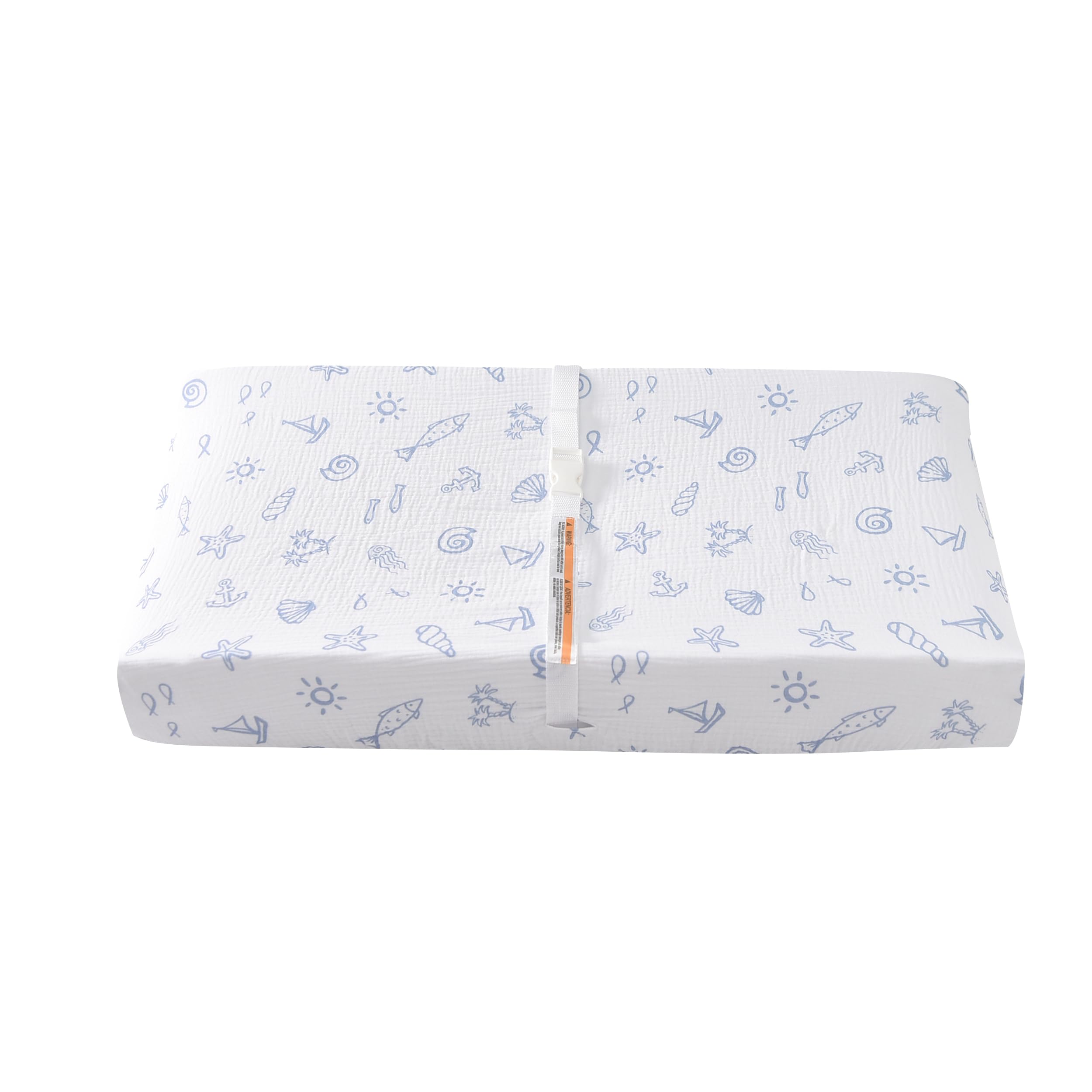 Universal fit for standard pads, bassinets, and cradles by TADO MUSLIN