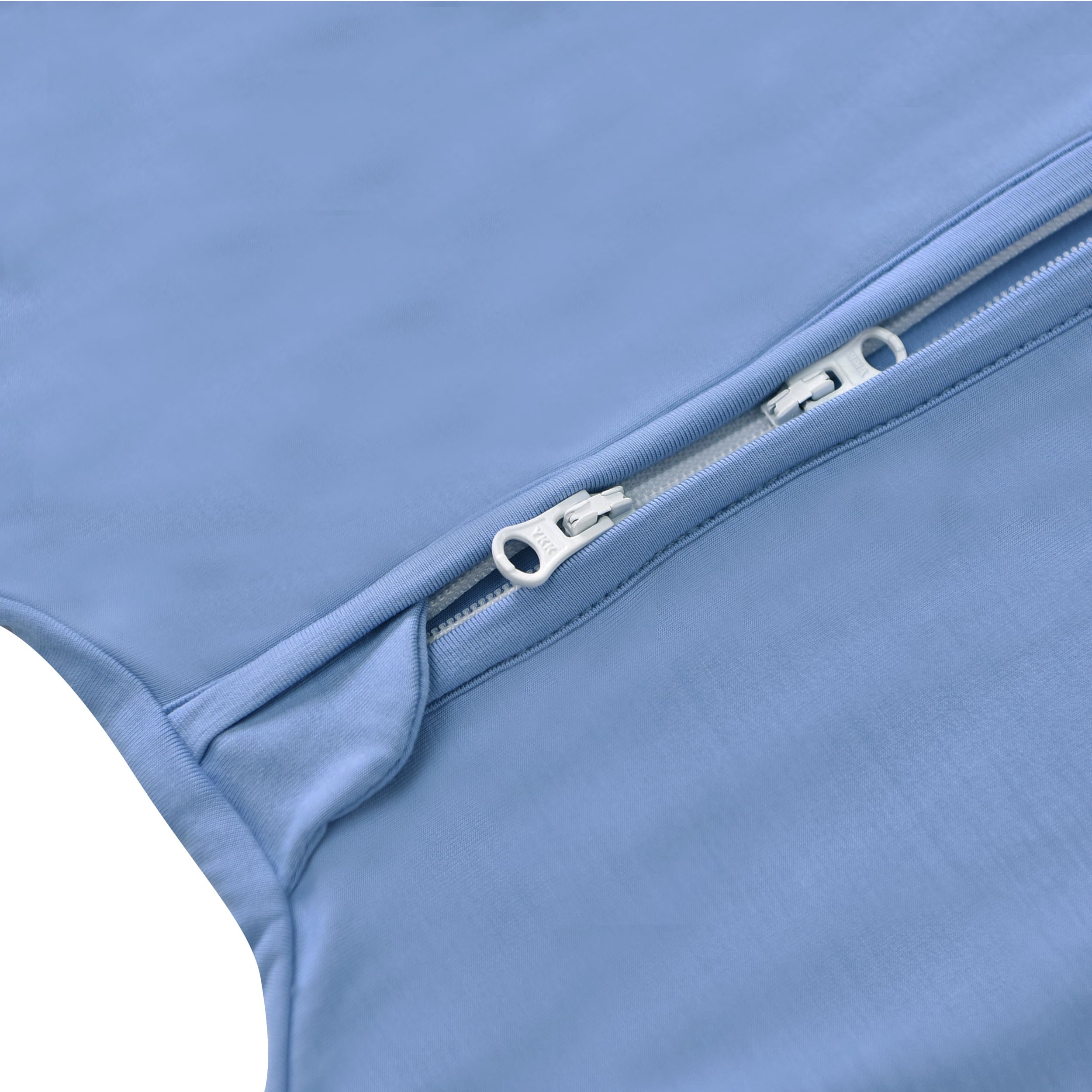 Tado Muslin close-up of soft material and stitching on sleep sack