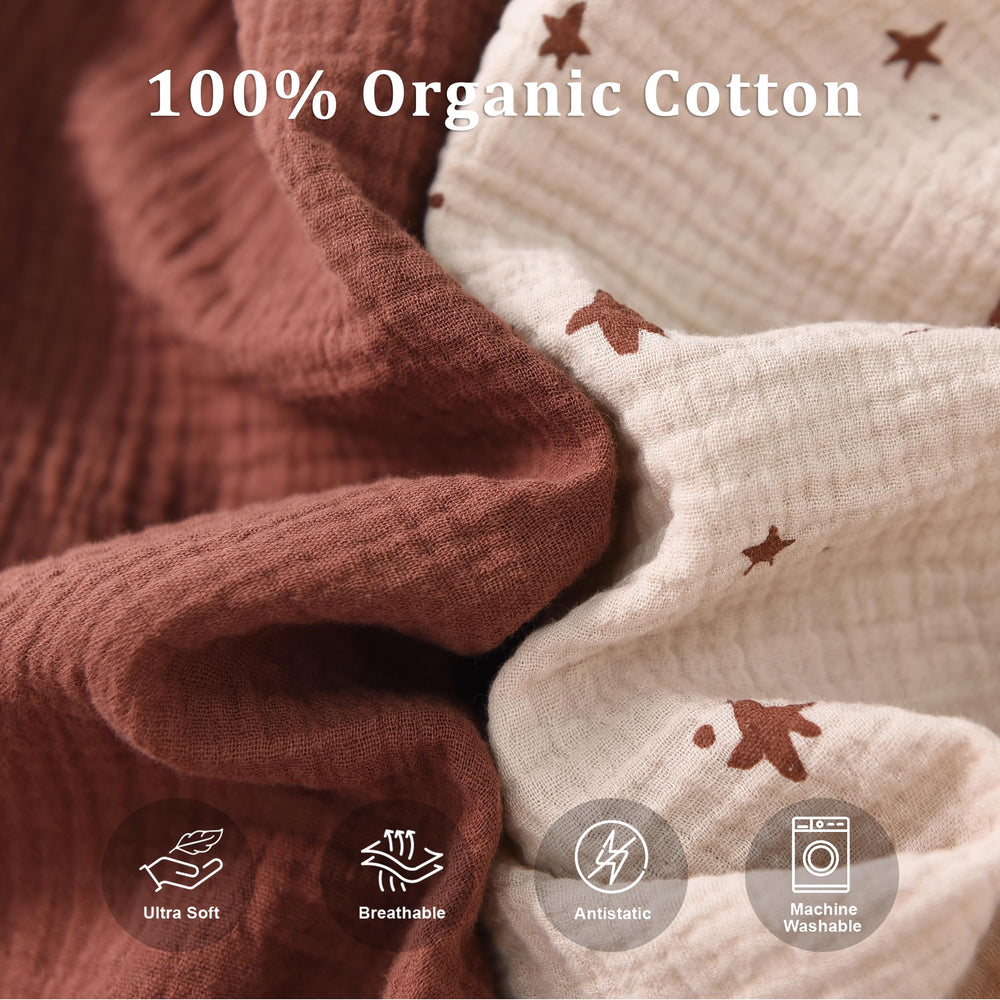 TADO MUSLIN double-layer fabric for breathable year-round comfort