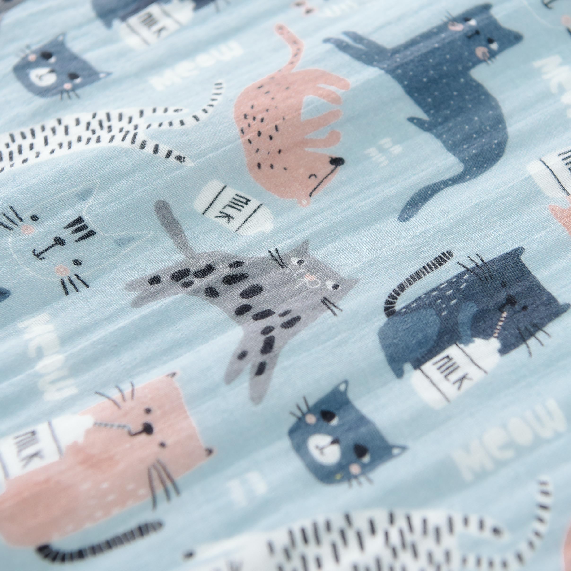 TADO MUSLIN easy-care care instructions imply machine washable durability.