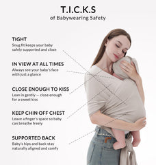 Ergonomic seat and wide base on TADO MUSLIN for balanced carry