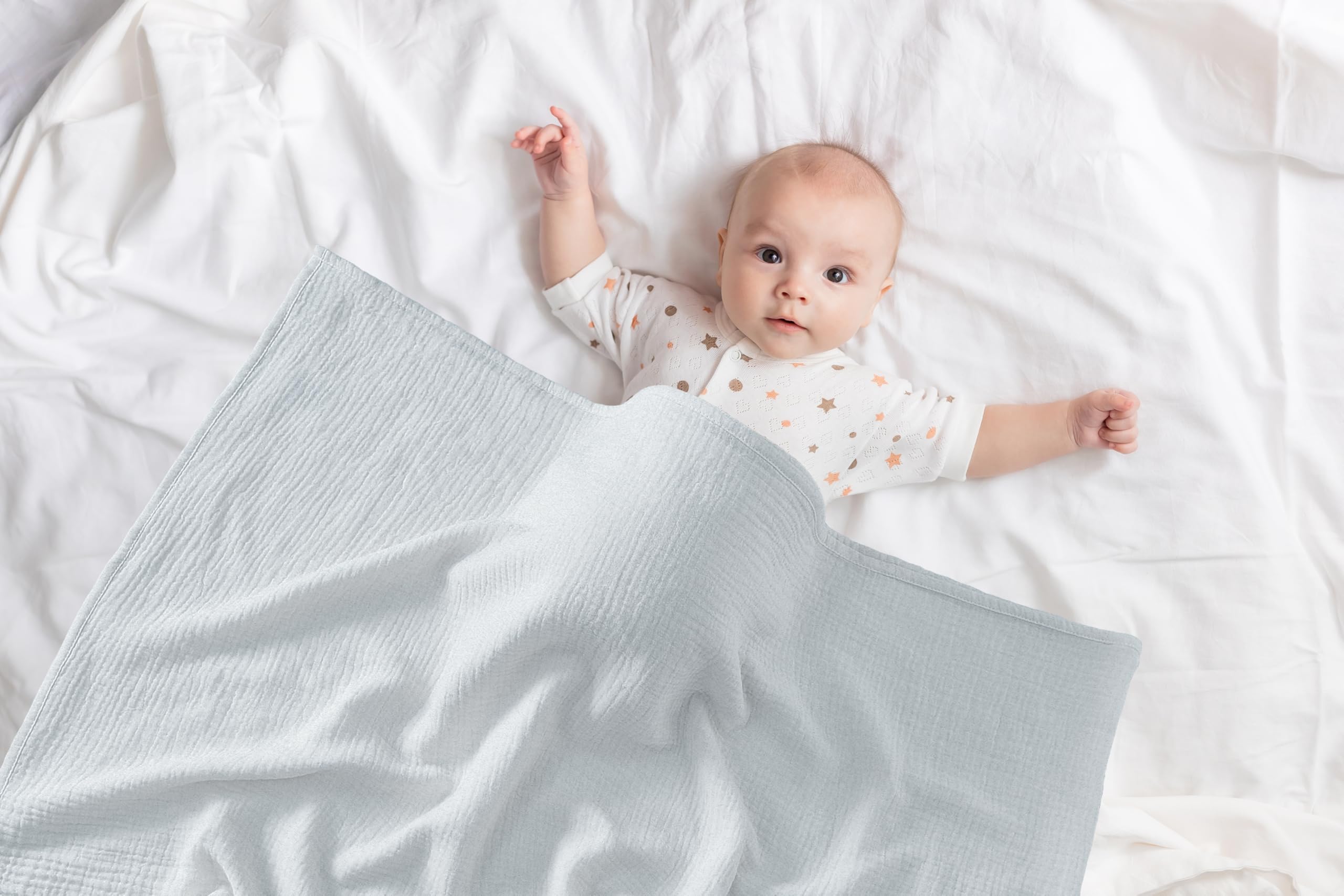 TADO MUSLIN lightweight knit design stays breathable during use
