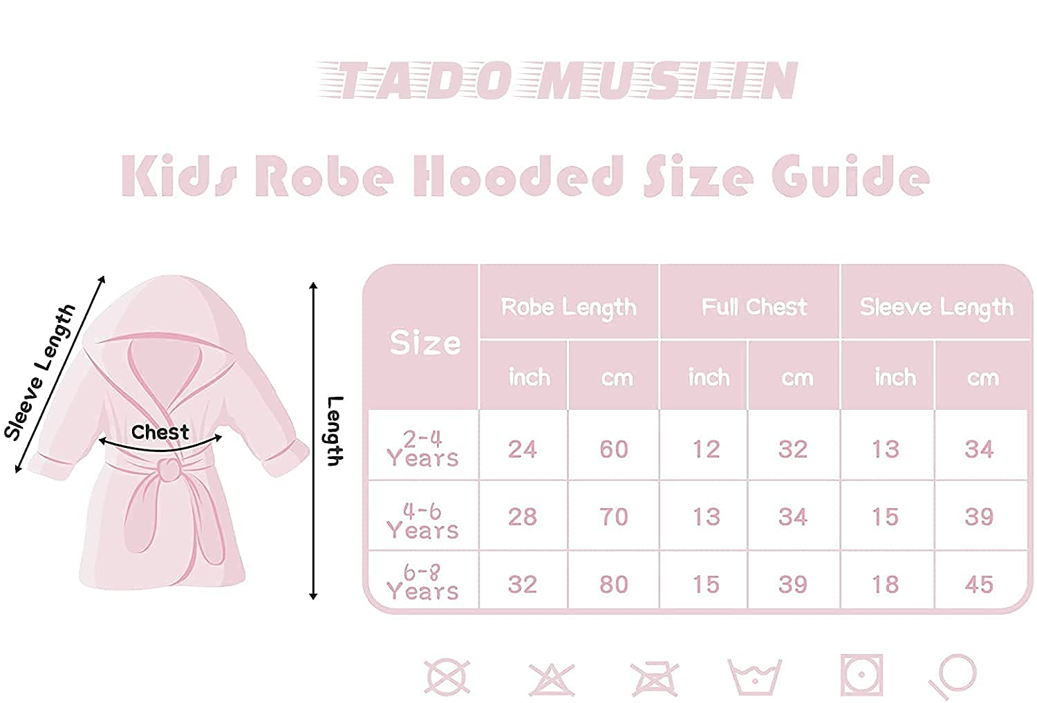 TADO MUSLIN machine-wash and quick-dry friendly.
