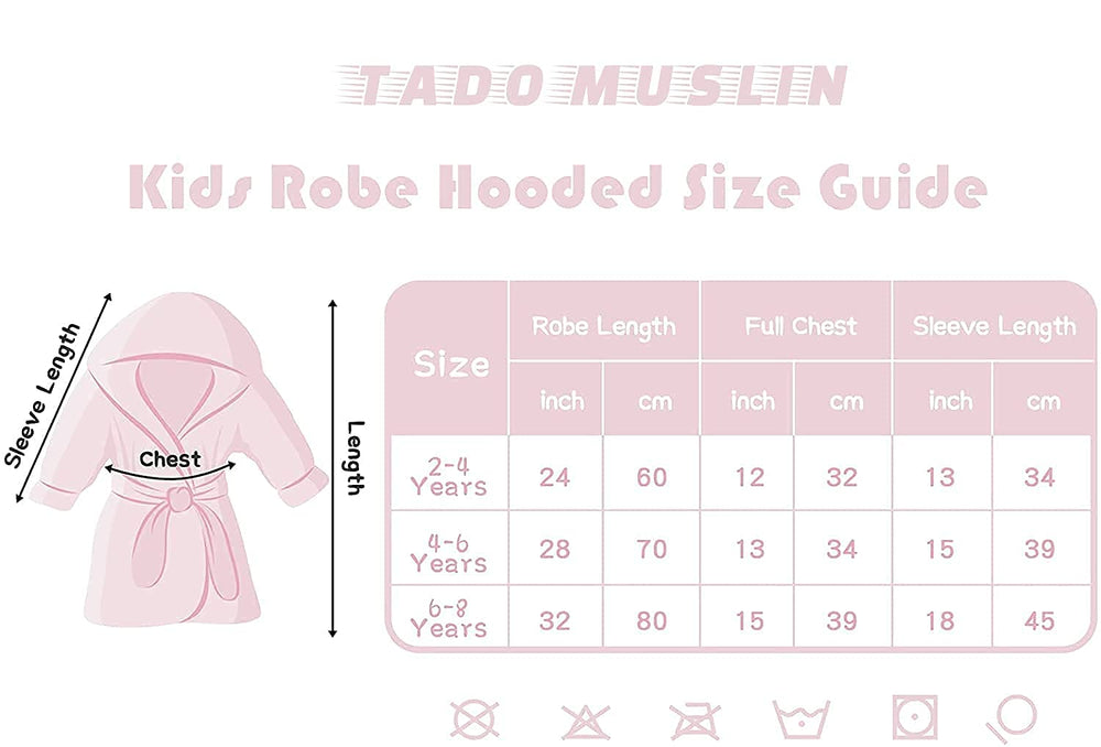 TADO MUSLIN machine-wash and quick-dry friendly.