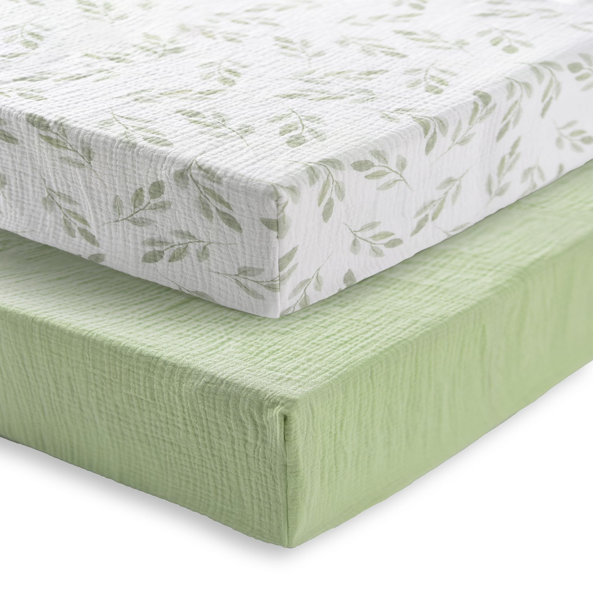 TADO MUSLIN machine-washable crib sheet simplifies busy parenting