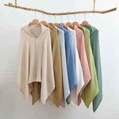 TADO MUSLIN nursing cover used as stroller sunshade with peek-a-boo opening