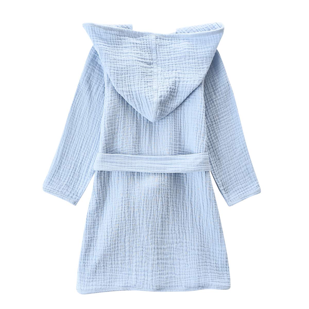TADO MUSLIN organic cotton hooded bathrobe emphasizes softness and skin comfort