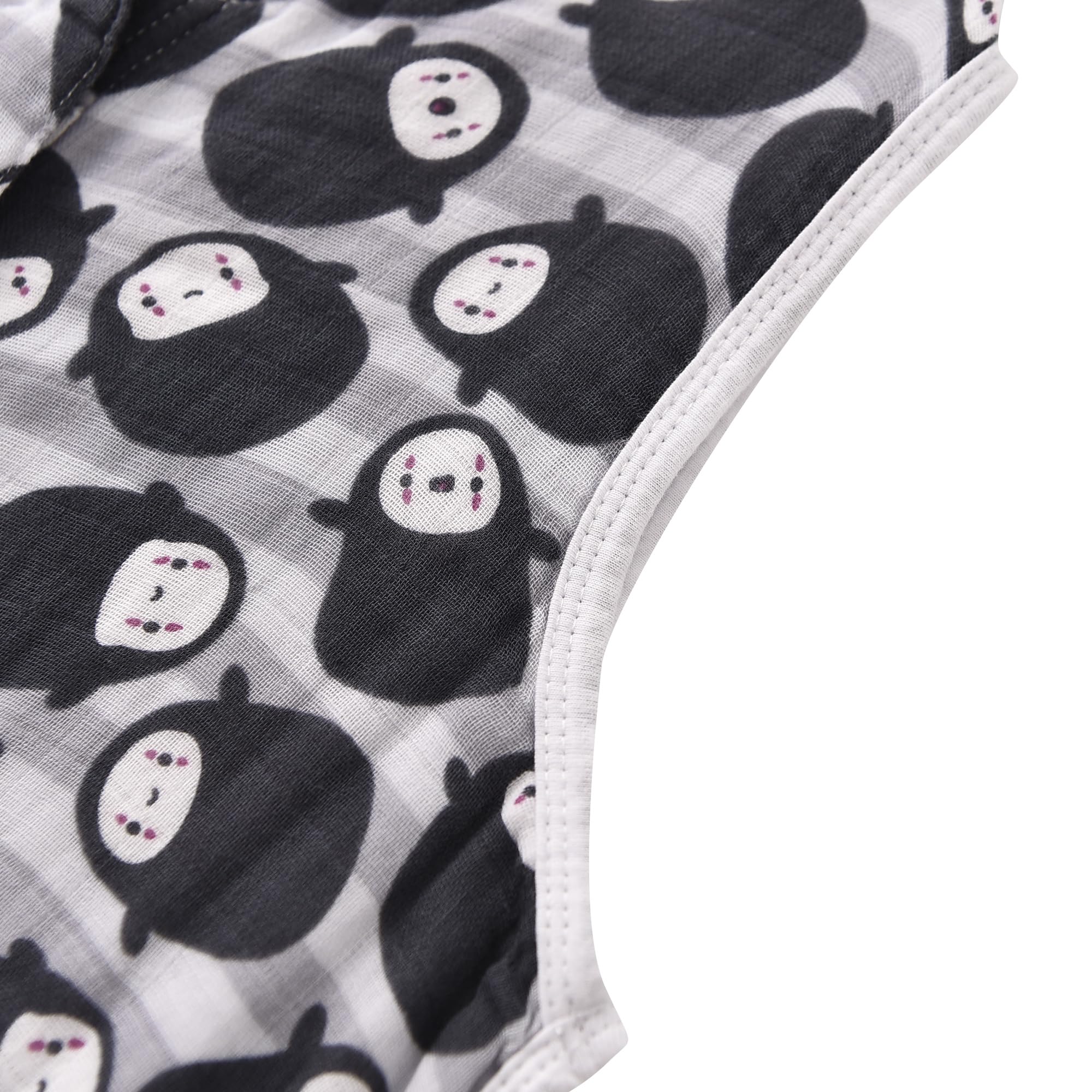 TADO MUSLIN potty-training friendly zipper for easy checks