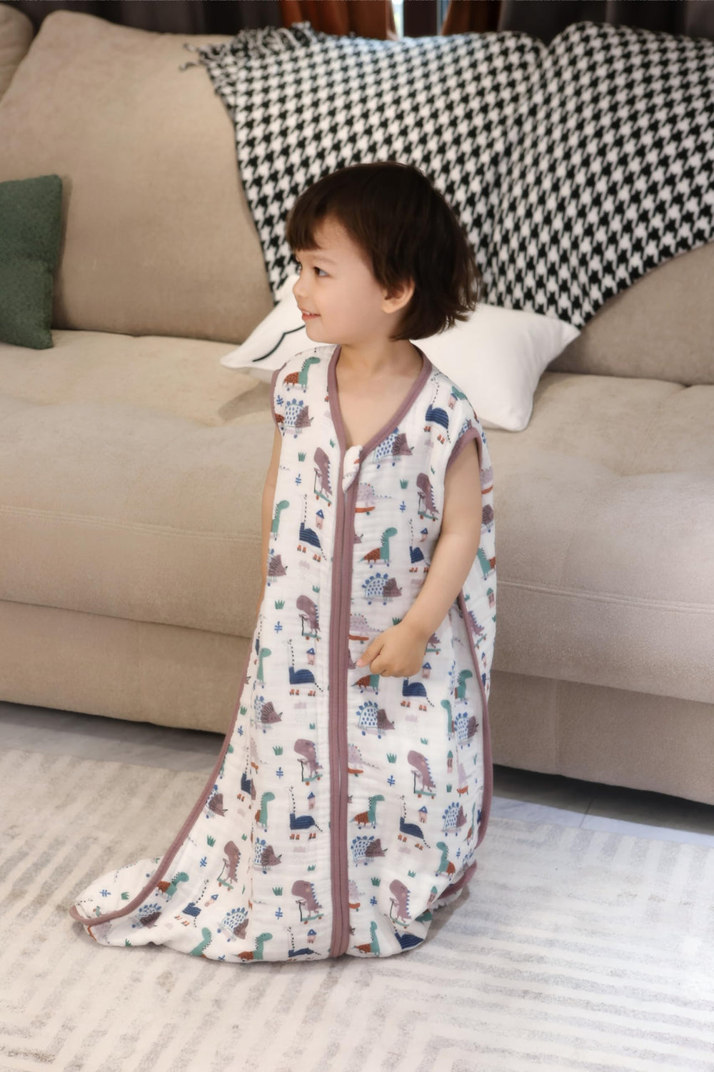 TADO MUSLIN size 2T-4T chart helps pick the right fit.