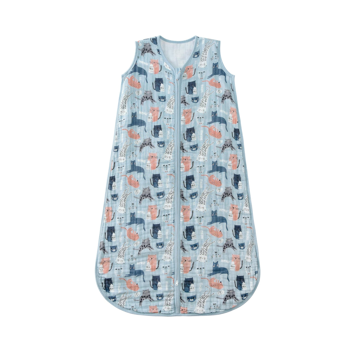 TADO MUSLIN sleep sack display highlighting cozy wearable blanket for babies.