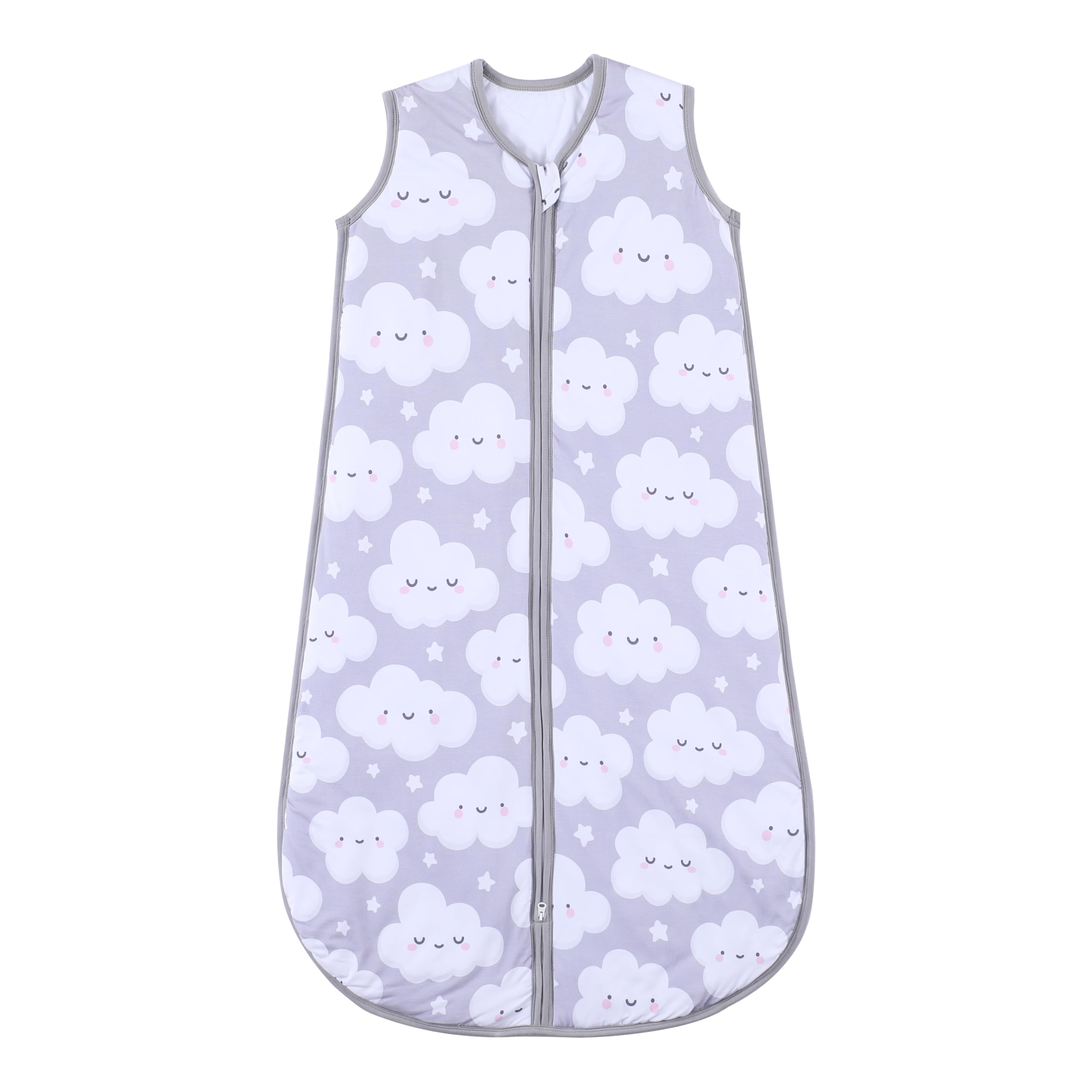 TADO MUSLIN sleep sack shows plush bamboo rayon fabric for gentle night comfort.
