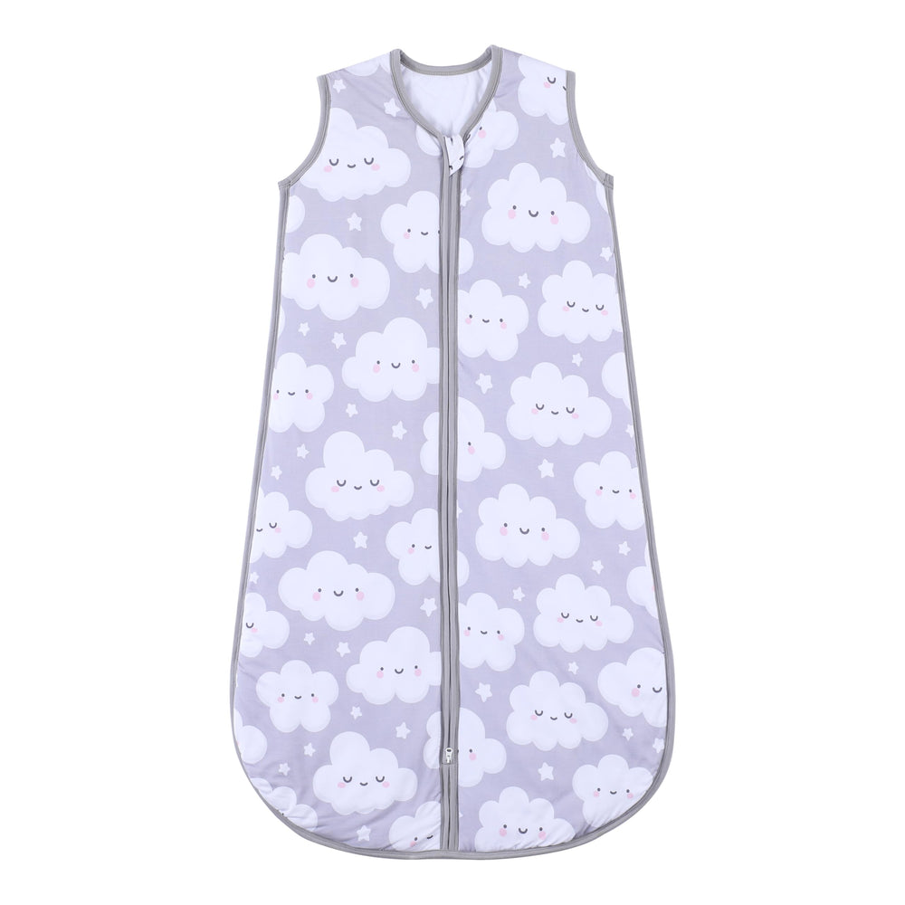 TADO MUSLIN sleep sack shows plush bamboo rayon fabric for gentle night comfort.