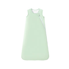 TADO MUSLIN sleep sack green fabric close-up showing soft bamboo blend for cozy nights.