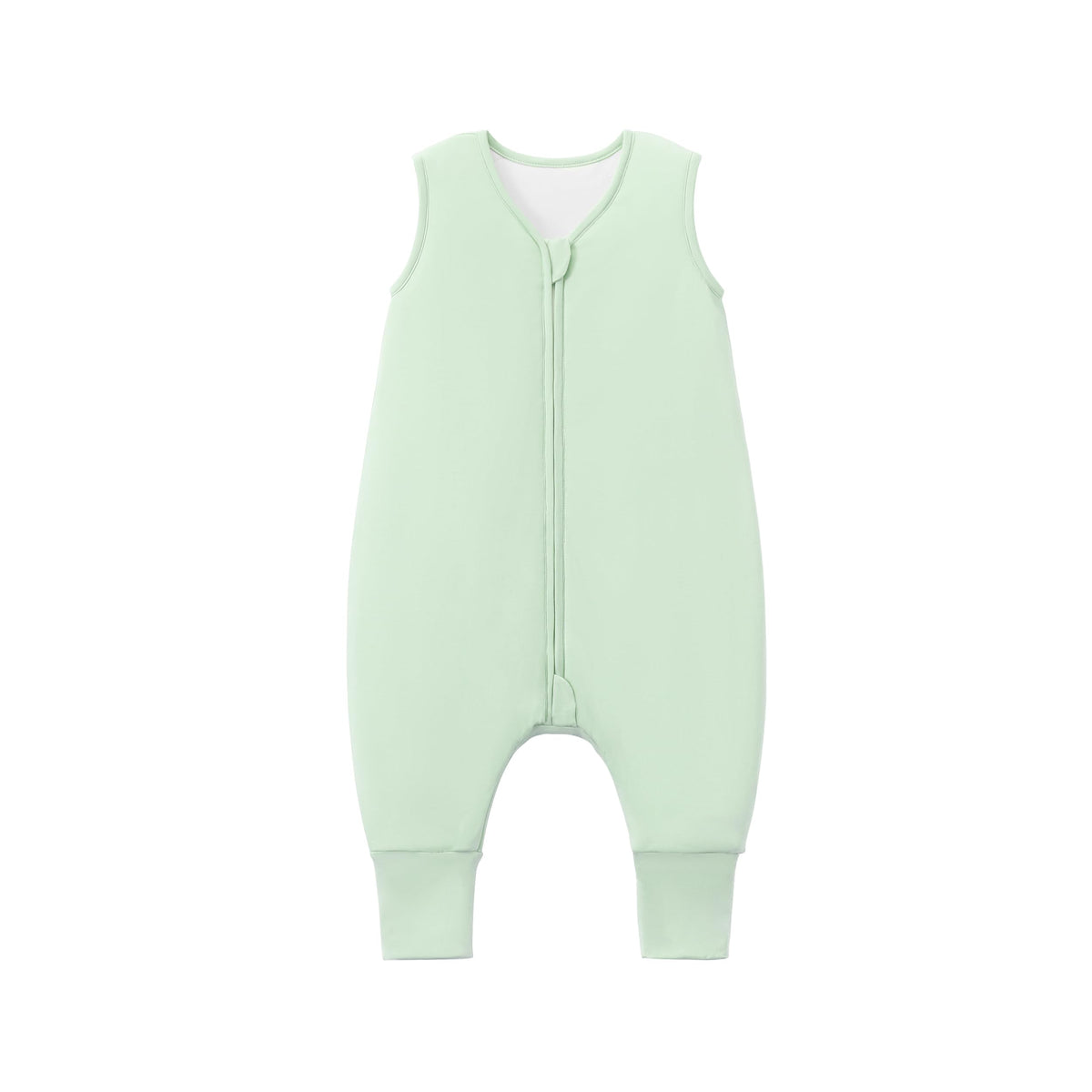 TADO MUSLIN sleep sack with legs, front view, cozy for active toddlers.