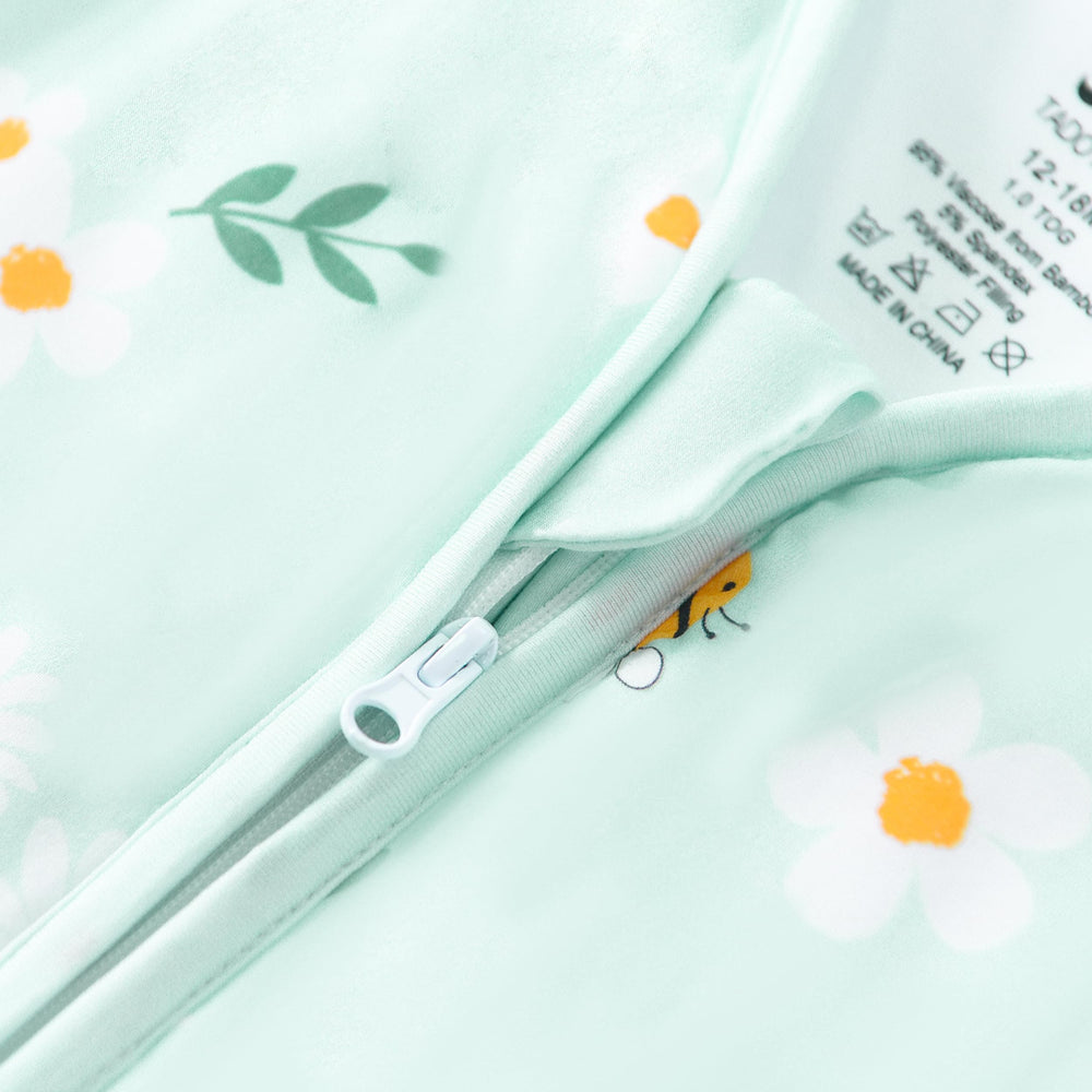 Tado Muslin sleep sack is machine washable for easy care.
