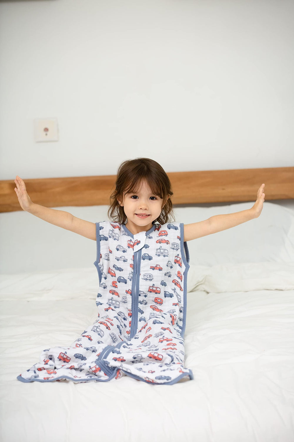 TADO MUSLIN sleep sack made from 100% organic cotton fabric