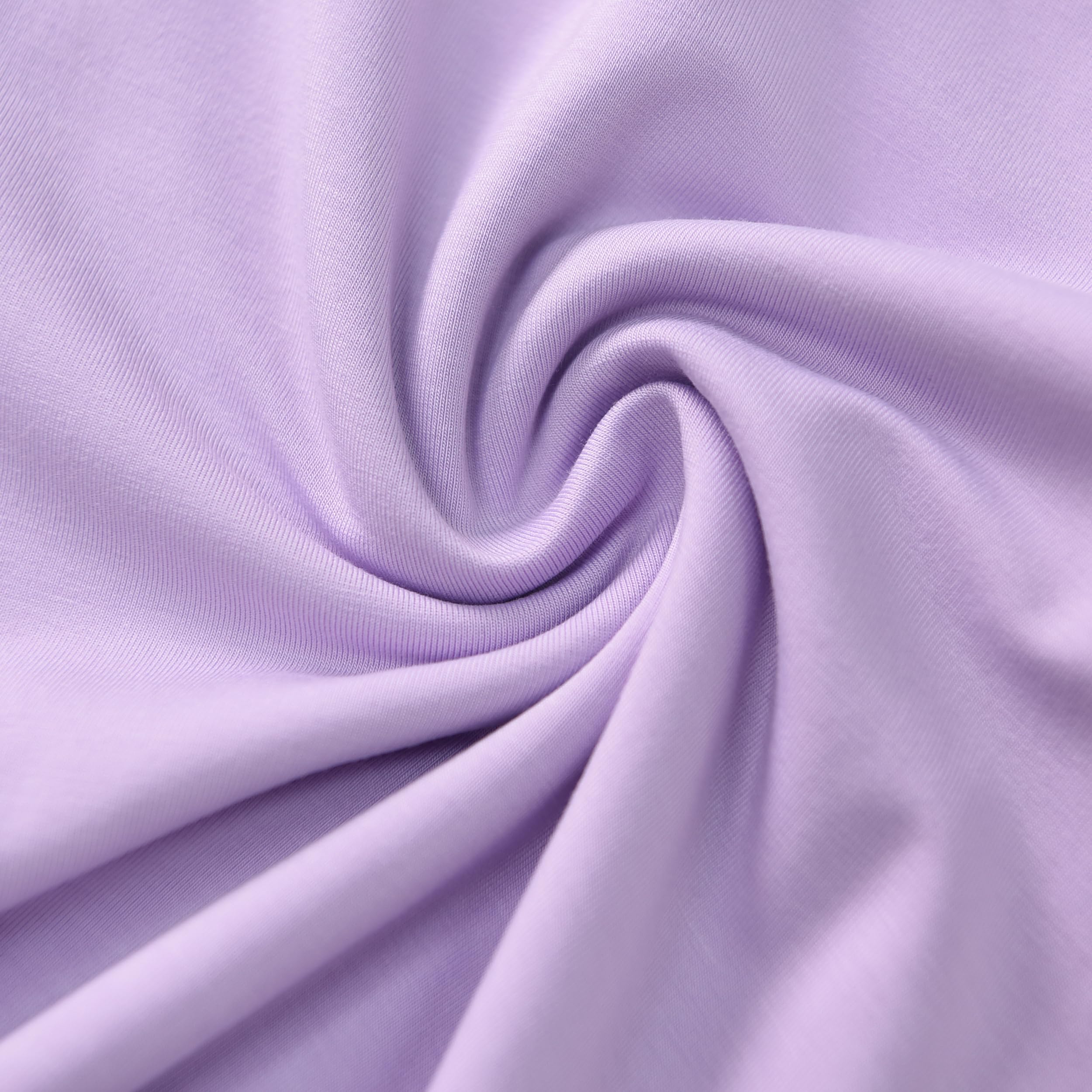 Soft purple color adds gentle visual appeal to bedtime